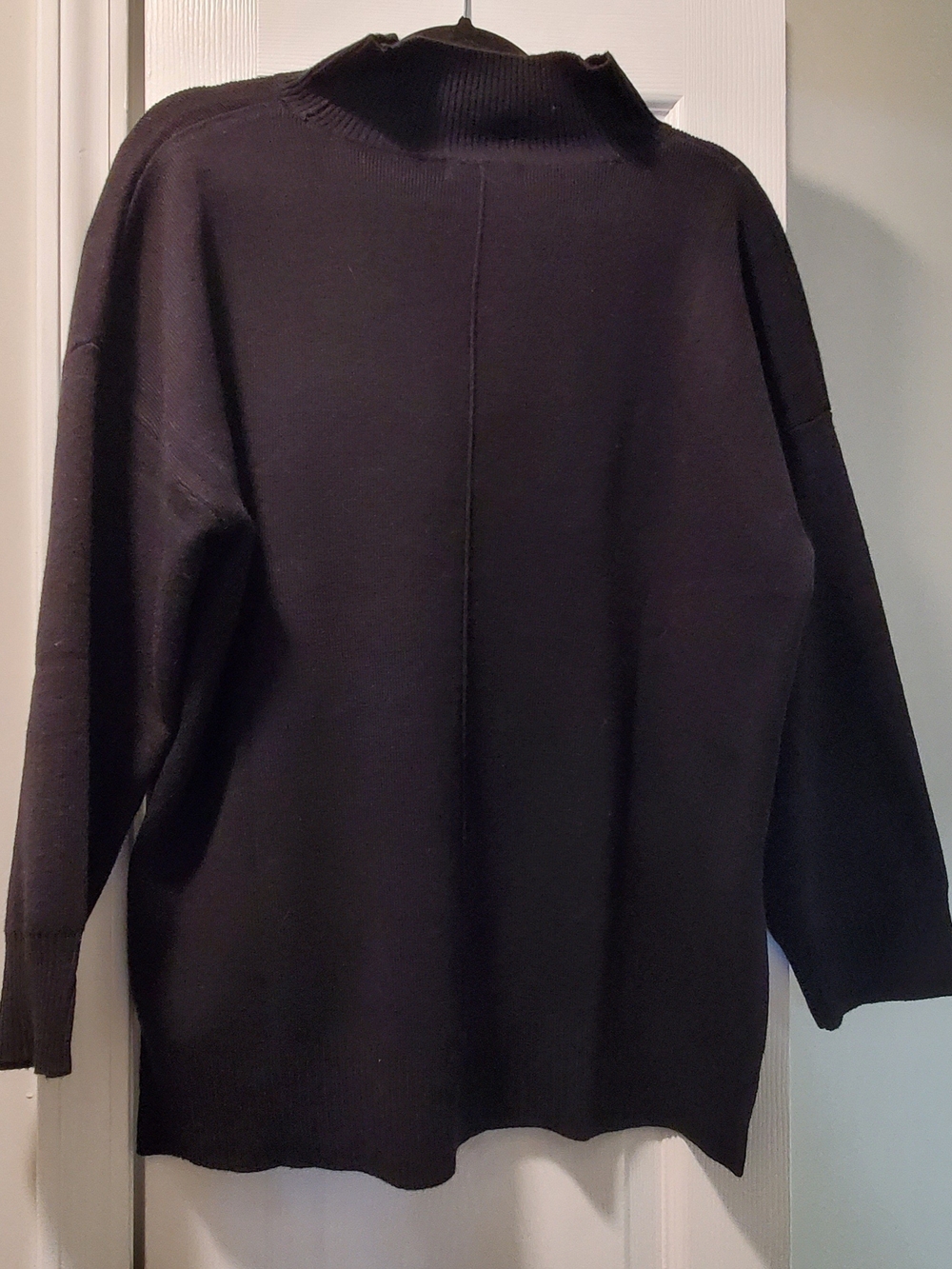 The Work Shop Mock Neck Sweater
